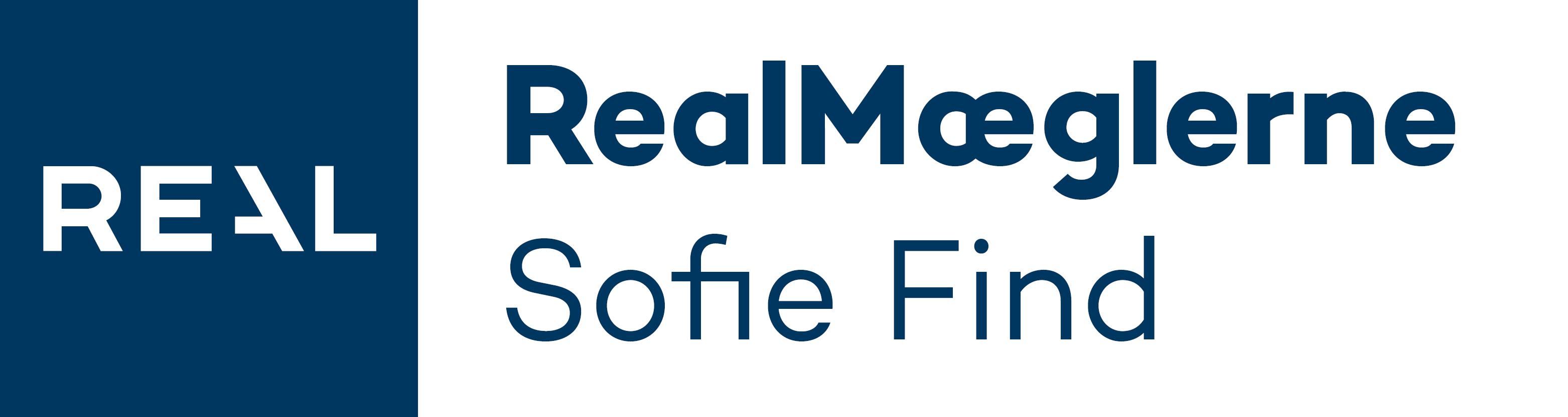 Realmaeglerne Sofie Find logo